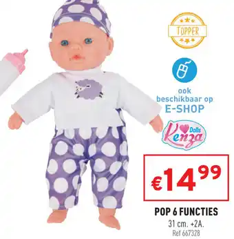 Pop 6 Functies 31cm