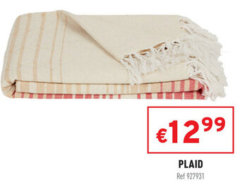 Trafic Plaid aanbieding