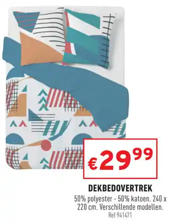 Trafic Dekbedovertrek 240x200cm aanbieding
