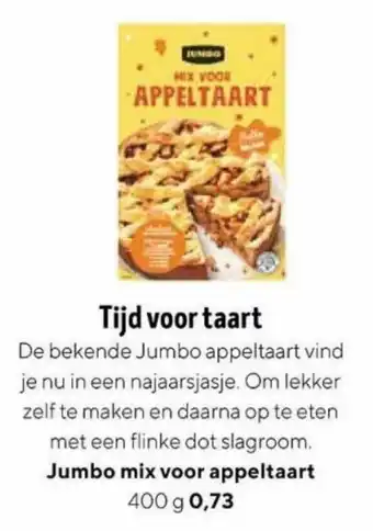 Jumbo Jumbo mix voor appeltaart 400g aanbieding