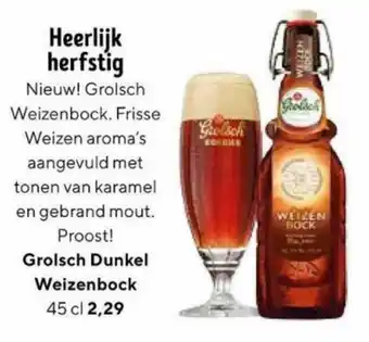 Grolsch Dunkel Weizenbock