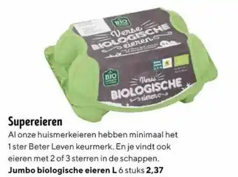 Jumbo Biologische eieren L aanbieding