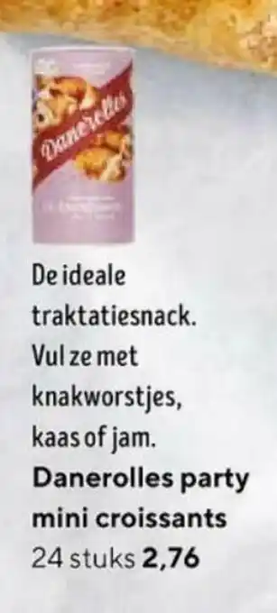Jumbo Danrolles party mini croissants aanbieding