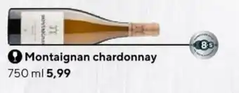 Jumbo Montaignan chardonnay 750ml aanbieding