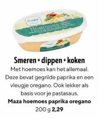 Jumbo Maza hoemoes paprika oregano 200g aanbieding