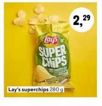 Jumbo Lay's Superchips 280g aanbieding