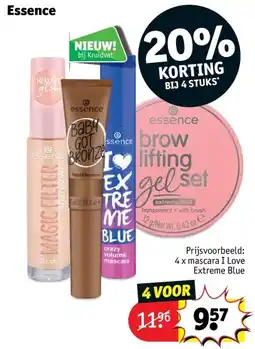 Kruidvat Essence aanbieding