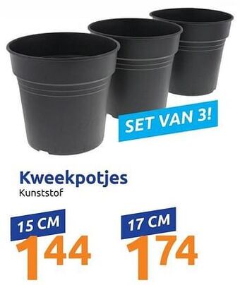 Action Kweekpotjes aanbieding