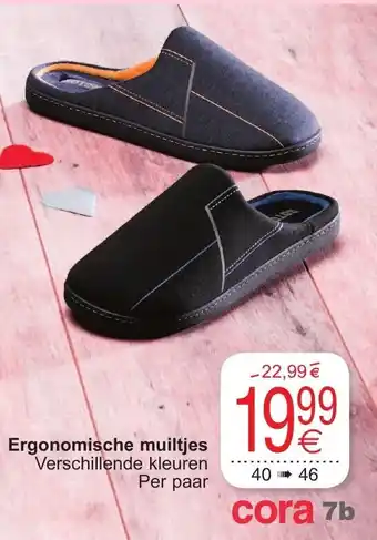 Cora Ergonomische muiltjes aanbieding