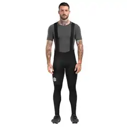 Decathlon Heren Wielrennen lange fietsbroek BX Envalira SIROKO Zwart aanbieding