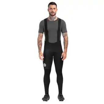 Decathlon Heren Wielrennen lange fietsbroek BX Envalira SIROKO Zwart aanbieding