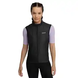 Decathlon Dames Wielrennen winddicht fietsvest V1-W Blaast SIROKO Zwart aanbieding