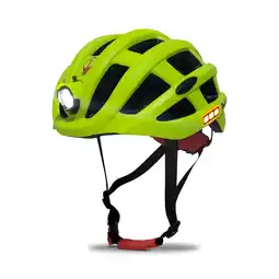 Decathlon Fietshelm met verlichting USB Oplaadbaar aanbieding