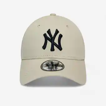 Decathlon Honkbalpet MLB heren / dames New York Yankees Beige aanbieding