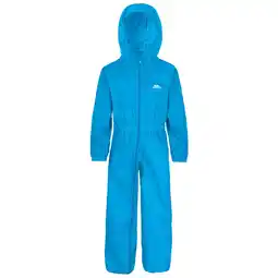 Decathlon Kinderen/Kinderenknop Regenpak (Blauw) aanbieding