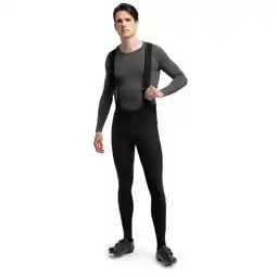 Decathlon Heren Wielrennen lange fietsbroek BX Bolzano SIROKO Zwart aanbieding