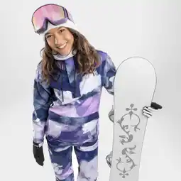 Decathlon Dames Wintersport snowboardjas W3-W Cloudmont SIROKO Multicolor aanbieding