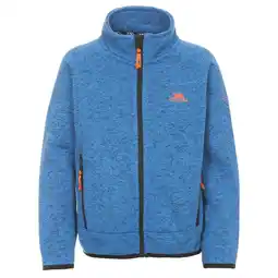 Decathlon Childrens Boys Mario Full Zip Fleece Jacket (Blauwe mergel) aanbieding