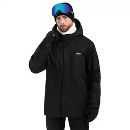 Decathlon Heren Wintersport snowboardjas W4 Vostock SIROKO Zwart aanbieding