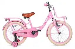 Decathlon Nogan Kiki Kinderfiets - 18 inch - Roze aanbieding