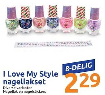 Action I love my style nagellakset aanbieding