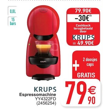 Cora Espressomachine aanbieding
