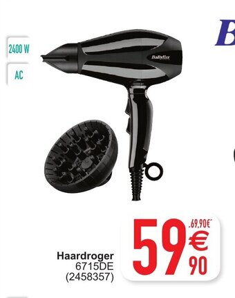 Cora Haardroger aanbieding