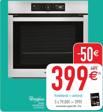 Cora Oven aanbieding