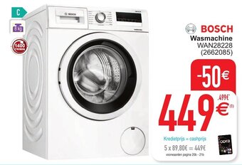 Cora Wasmachine aanbieding