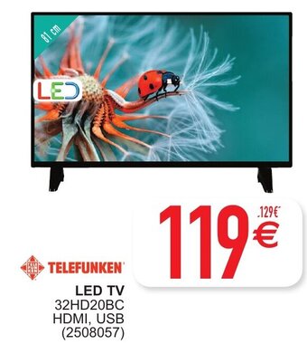 Cora LED TV aanbieding