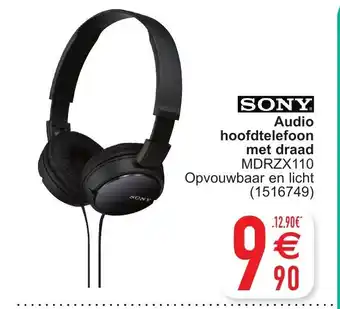 Cora Audio hoofdtelefoon met draad aanbieding