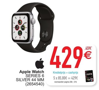 Cora Apple watch aanbieding