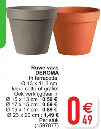 Ruwe vaas