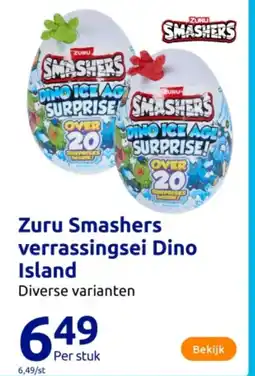 Action Zuru Smashers verrassingsei Dino Island aanbieding