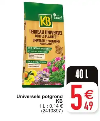 Universal potgrond
