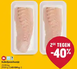 Delhaize Kabeljauwhaasje aanbieding
