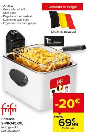 Carrefour Friteuse aanbieding