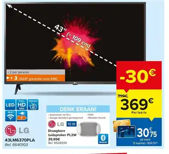 Carrefour Draagbare aanbieding