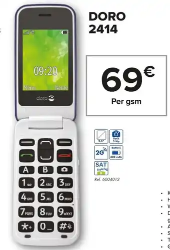 DORO 2414