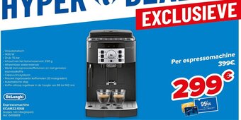 Carrefour Espressomachine aanbieding