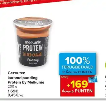 Carrefour Gezouten karamelpudding aanbieding