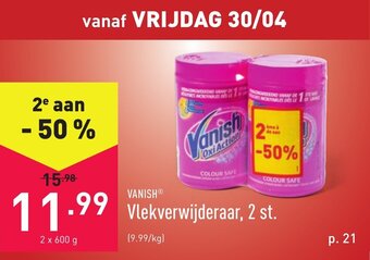 ALDI Vlekverwijderaar aanbieding