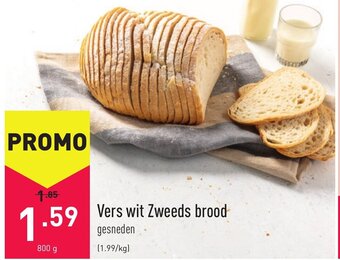 ALDI Vers wit Zweeds brood aanbieding