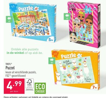 ALDI Puzzel aanbieding