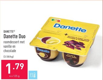 ALDI Danette Duo aanbieding