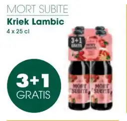 Prik en Tik Mort subite Kriek Lambic aanbieding