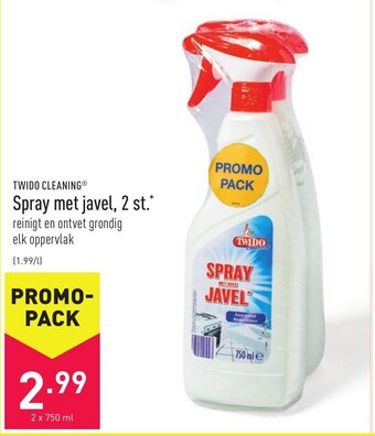 Spray met javel