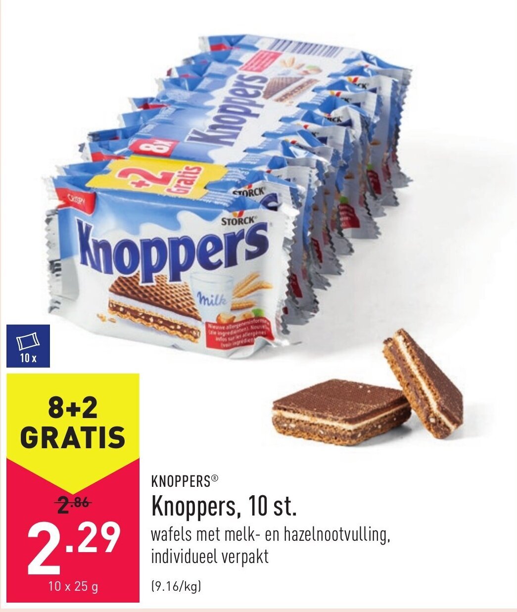 Knoppers promotie bij ALDI