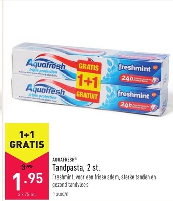 ALDI Tandpasta aanbieding
