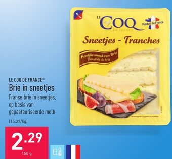 Brie in sneetjes